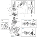 Page B Diagram and Parts List for CIQ71060V 1999 Campbell Hausfeld Compressor